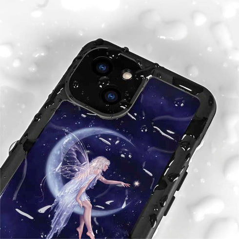 Half Moon Fairy by Rachel Anderson iPhone 15 Plus Waterproof Case